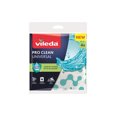 Vileda Vileda Pro Clean 4-pack 179370 Modsvarer: N/A