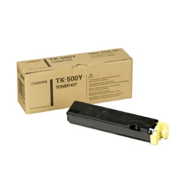 Kyocera Tonerkassette gul 8.000 sider TK500Y Modsvarer: N/A