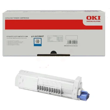 OKI Värikasetti cyan 11.500 siva 44318607 Vastaa: N/A