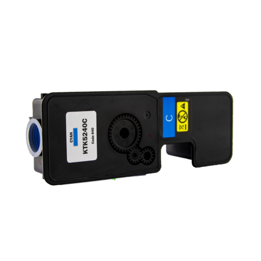 WL Tonerkassett, erstatter Kyocera TK-5240 C, cyan, 3.000 sider KTK5240C Tilsvarer: TK-5240C