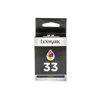 Lexmark Lexmark 33HC Blækpatron 3-farve 18CX033E Modsvarer: N/A