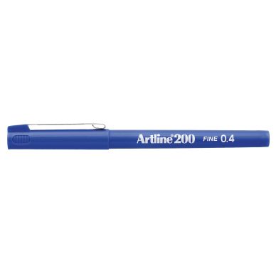 ARTLINE alt Fineliner Artline EK-200 F 0.4 Blå