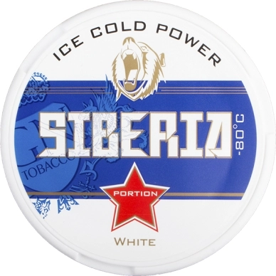Siberia Snus alt Siberia Ice Cold Power White