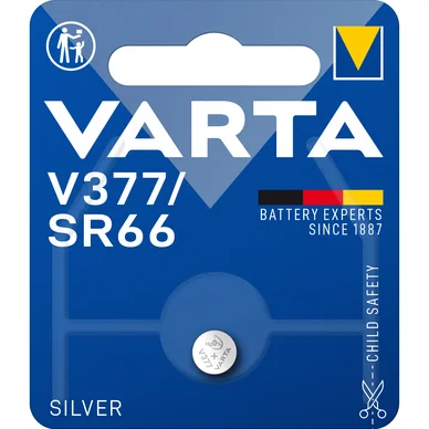 Varta Varta V377/SR66 Knapcelle-batteri - 1 pk. 377101401 Modsvarer: N/A