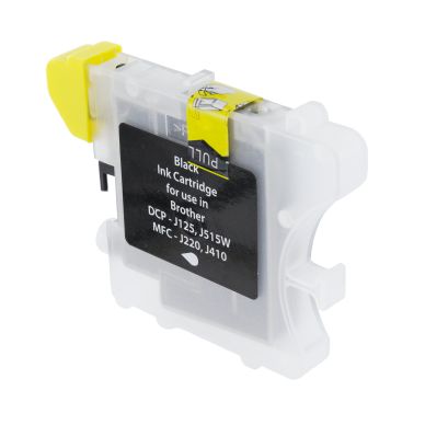 Bläckpatron svart, ersätter Brother LC985BK