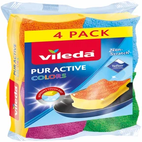 Vileda Pur Active skrubbsvamp 4-pack