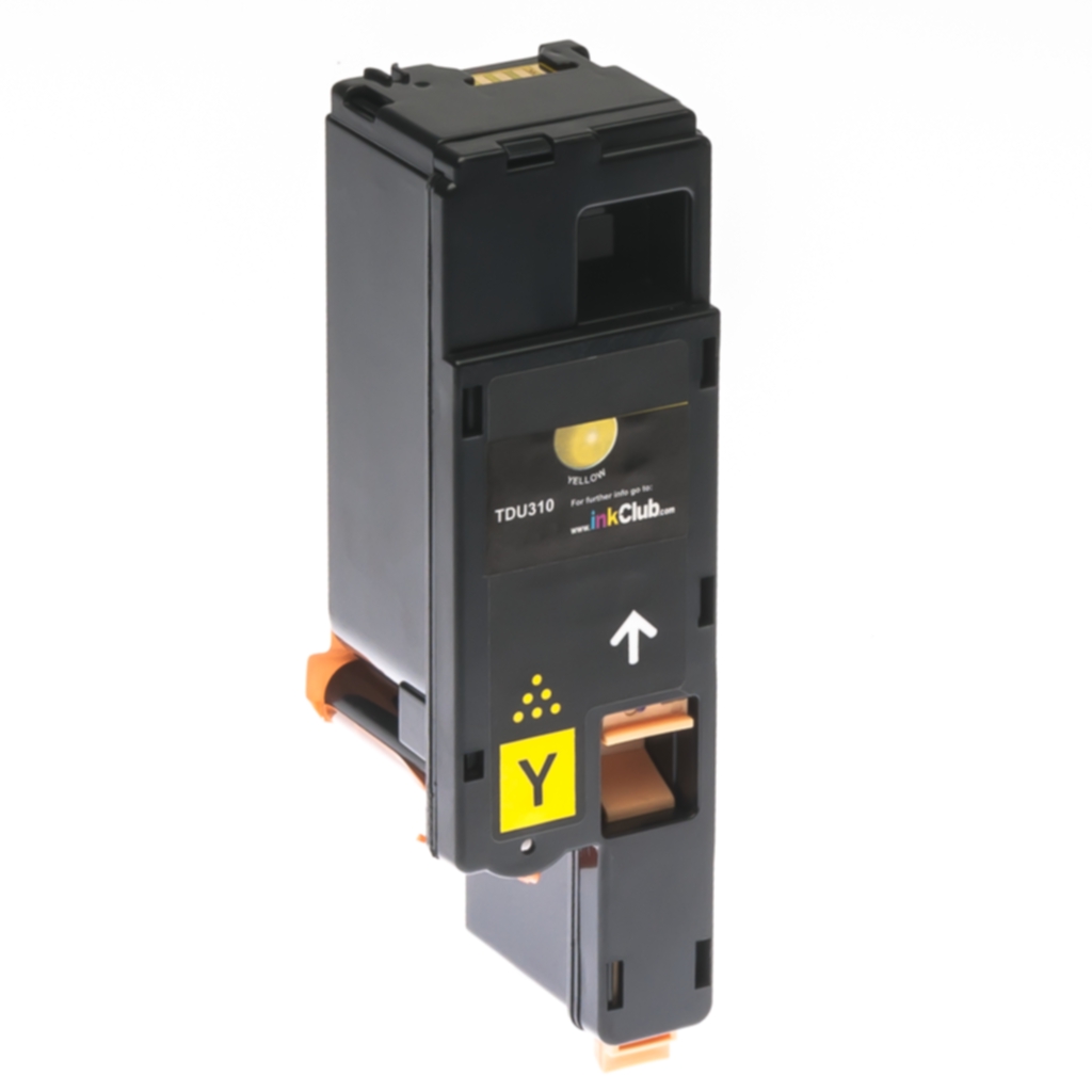 inkClub Tonerkassett, erstatter Dell 25MRX, gul, 1.400 sider TDU310 Tilsvarer: 5M1VR