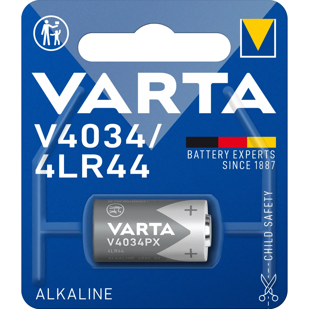 Varta V4034/4LR44 Alkaliskt batteri - 1 Pack