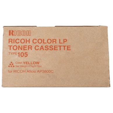 Ricoh Tonerkassette gul 10.000 sider 888035 Modsvarer: N/A