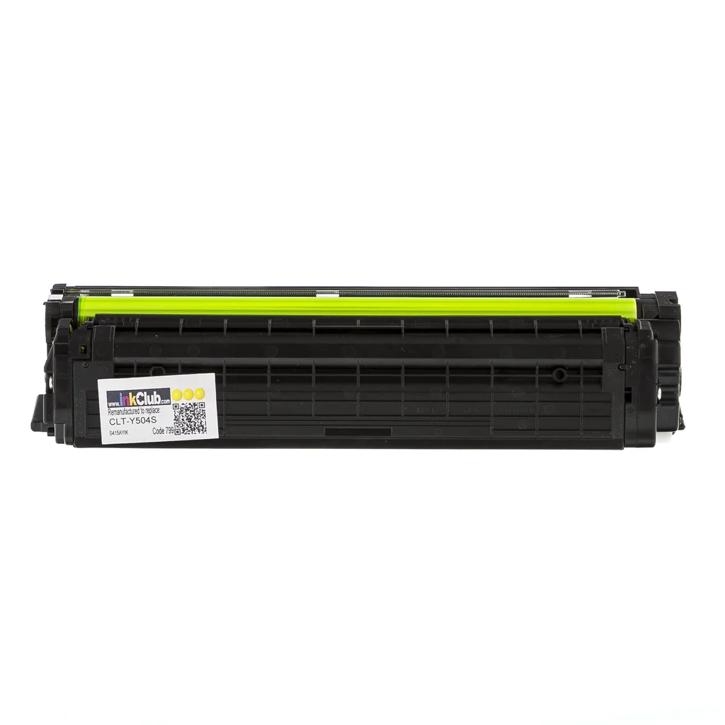 Tonerkassett, ersätter Samsung CLT-Y504S, gul, 1.800 sidor