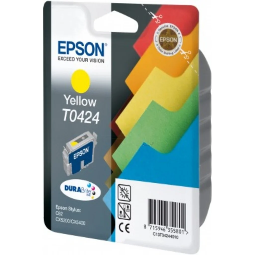 Epson T0424 Bläckpatron Gul