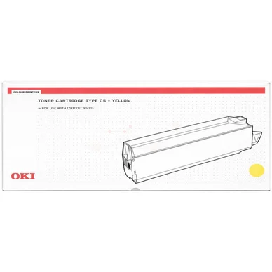 OKI Tonerkassette gul 41963605 Modsvarer: N/A