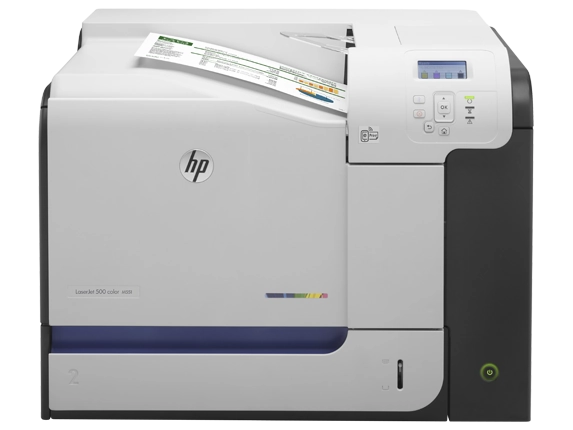 HP HP LaserJet Enterprise 500 Color M551n - toner och papper
