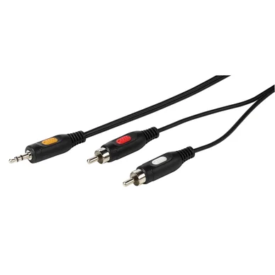 Vivanco Vivanco Audiokaapeli 1x 3.5mm uros - 2xRCA uros, 1,5m 4008928410303 Vastaa: N/A