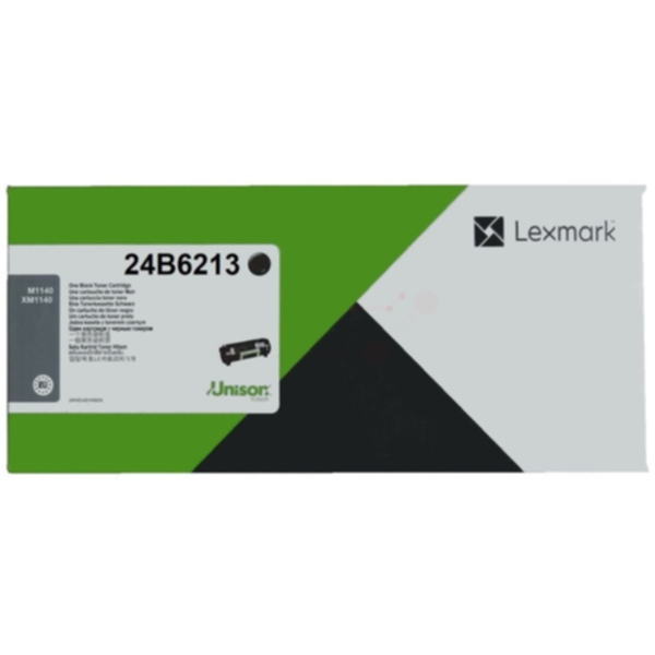 Lexmark 24B6213 Black Toner - Laser toner Svart