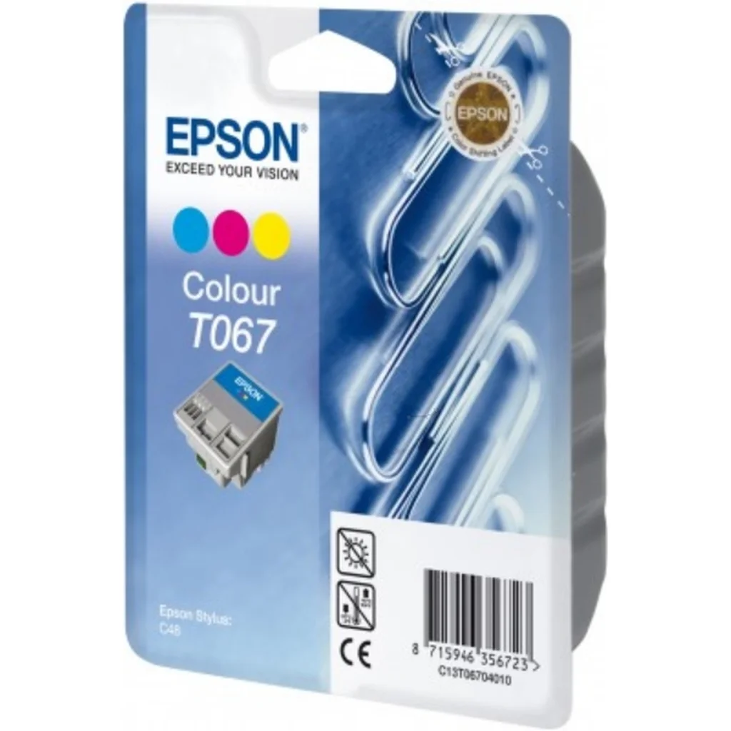 Epson T067 Bläckpatron 3-färg