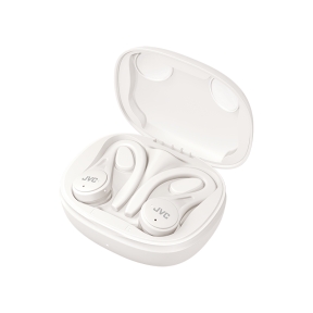 JVC True Wireless Sport Earphones White