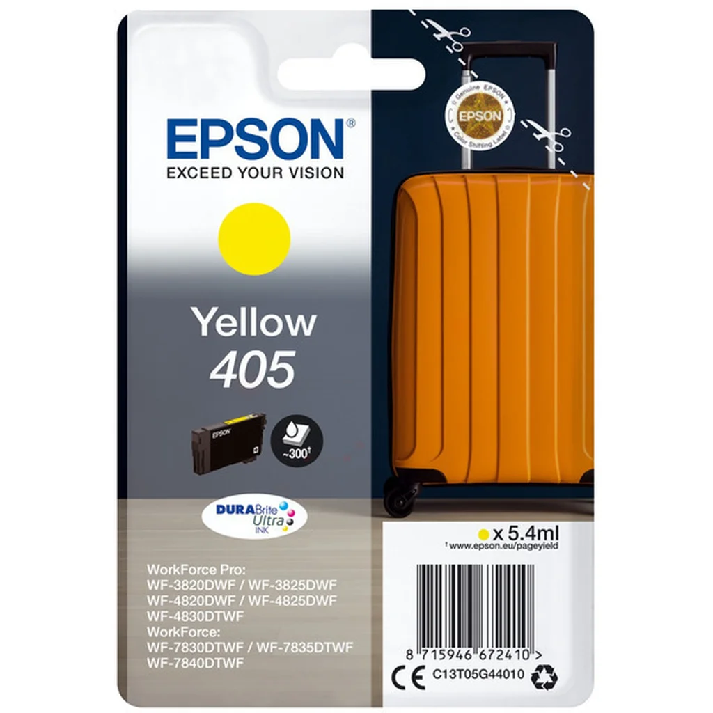 Epson 405 Bläckpatron Gul