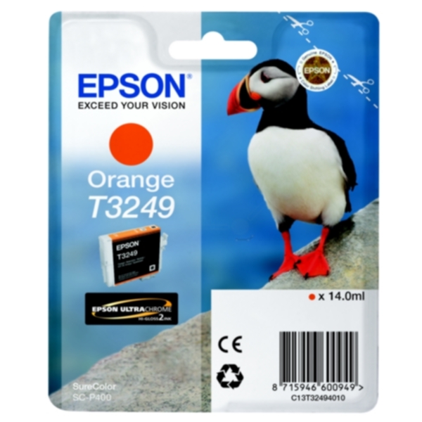 Epson Epson T3249 Blekkpatron oransje Blekk