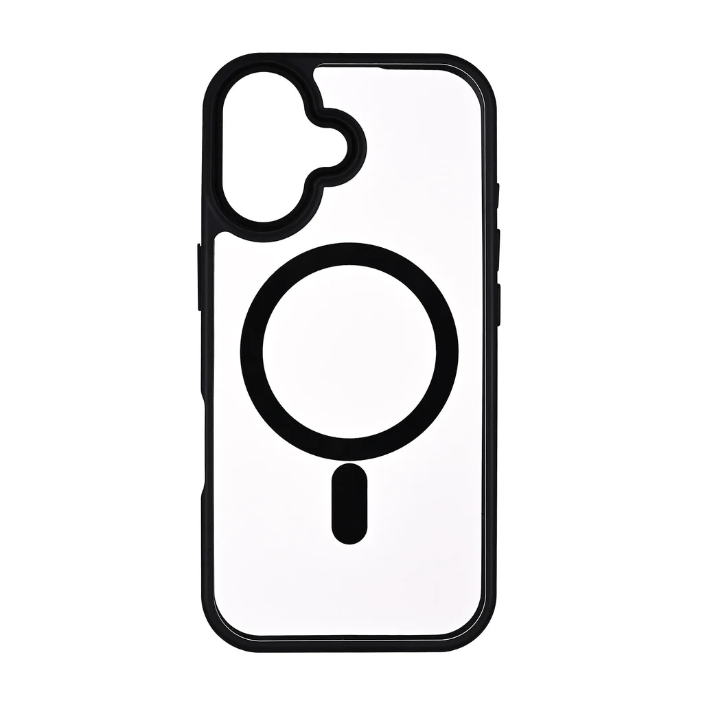 ONSALA Mobilskal Bumper MagSeries Black & Clear - iPhone 17