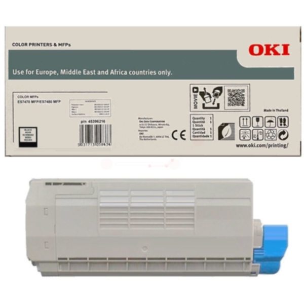OKI OKI Tonerkassett Svart 45396216 Tilsvarer: N/A