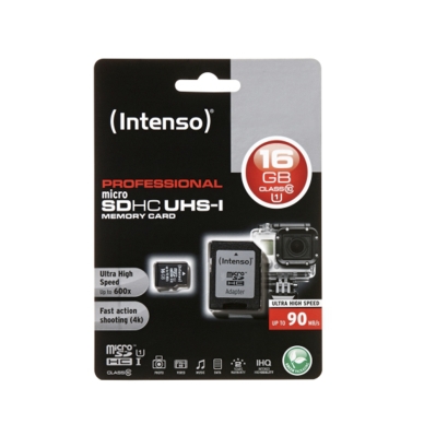 Intenso Micro SD 16GB UHS-I Professional