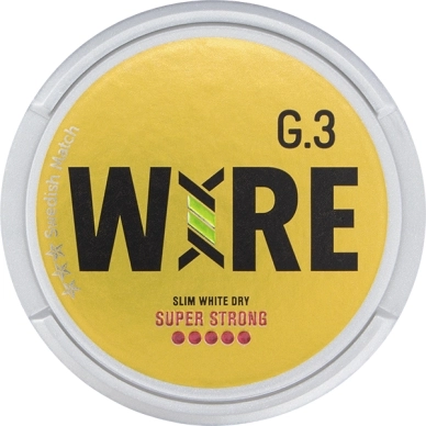 G.3 alt G.3 Wire Super Strong Slim White Dry