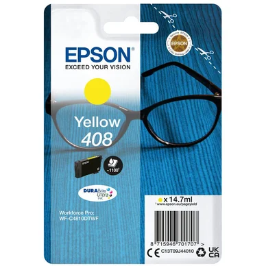 Epson Blækpatron gul, 1.100 sider T09J4 Modsvarer: N/A billede