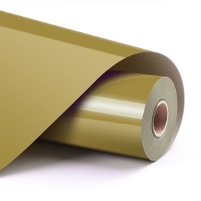 Heat Transfer Vinyl Basic- Golden - 30.5 x 180 cm