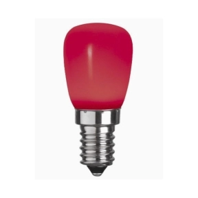 Röd LED E14 lampa 0,8W