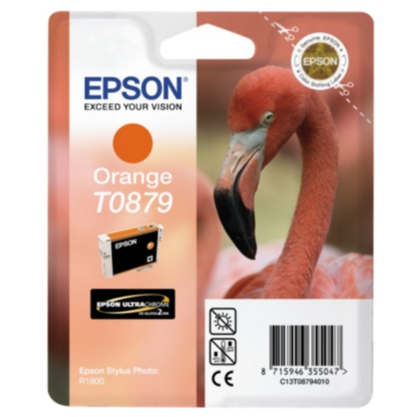 Epson Epson T0879 Blekkpatron oransje Blekk