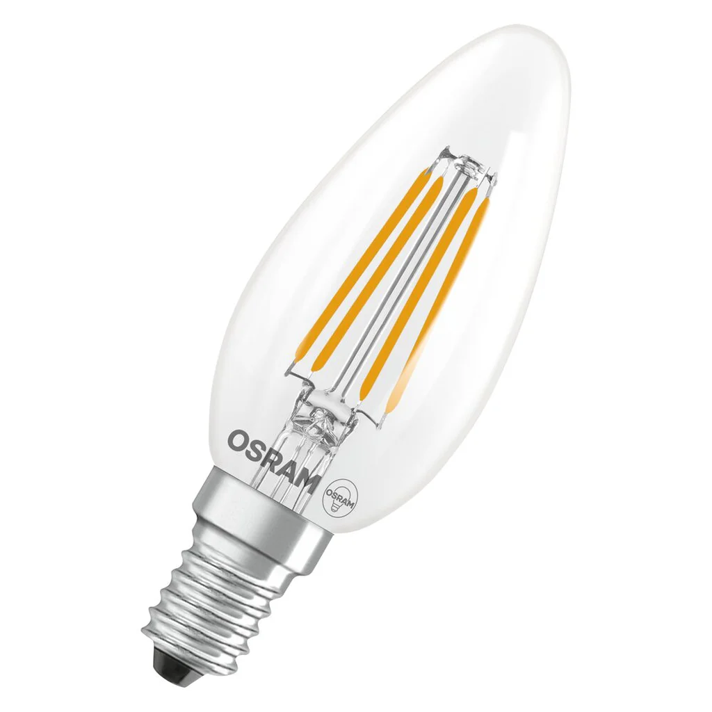 LED Kron 60 Klar 5,9W 827 E14