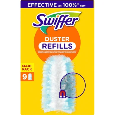 Swiffer Swiffer Duster Rengøringsklude refill 9-pakning 8700216676793 Modsvarer: N/A billede