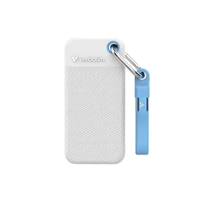 Pocket SSD USB 3.2 Gen 2 1TB White/Light Blue w/2x sleeves