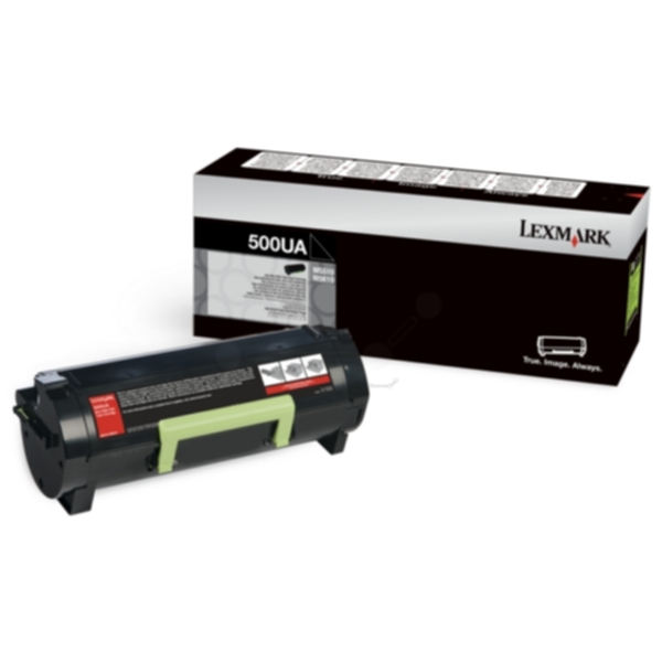 Lexmark Tonerkassett svart 20.000 sider 502UA Tilsvarer: N/A