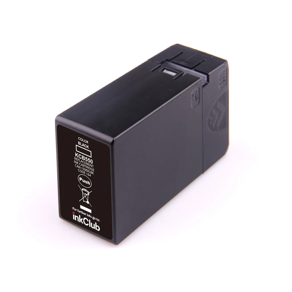 Bläckpatron svart, ersätter Canon PGI-1500XLBK