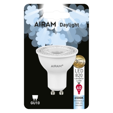 AIRAM alt Airam LED med dagslys PAR16 GU10 4,5 W 6500K