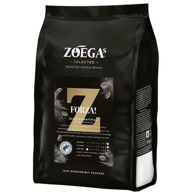 Zoegas Zoégas Forza hele bønner 450 g 7310731100591 Modsvarer: N/A
