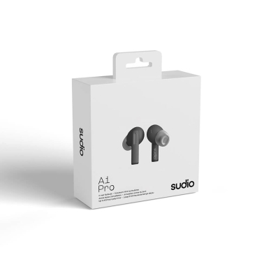 Sudio alt Sudio A1 Pro In-Ear True Wireless ANC Hörlurar Svart