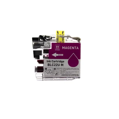 WL Blækpatron magenta, erstatter Brother LC22U M 0LC22M Modsvarer: LC22UMXL