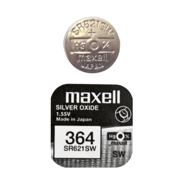 Maxell Knappcellsbatteri SR621SW / 364