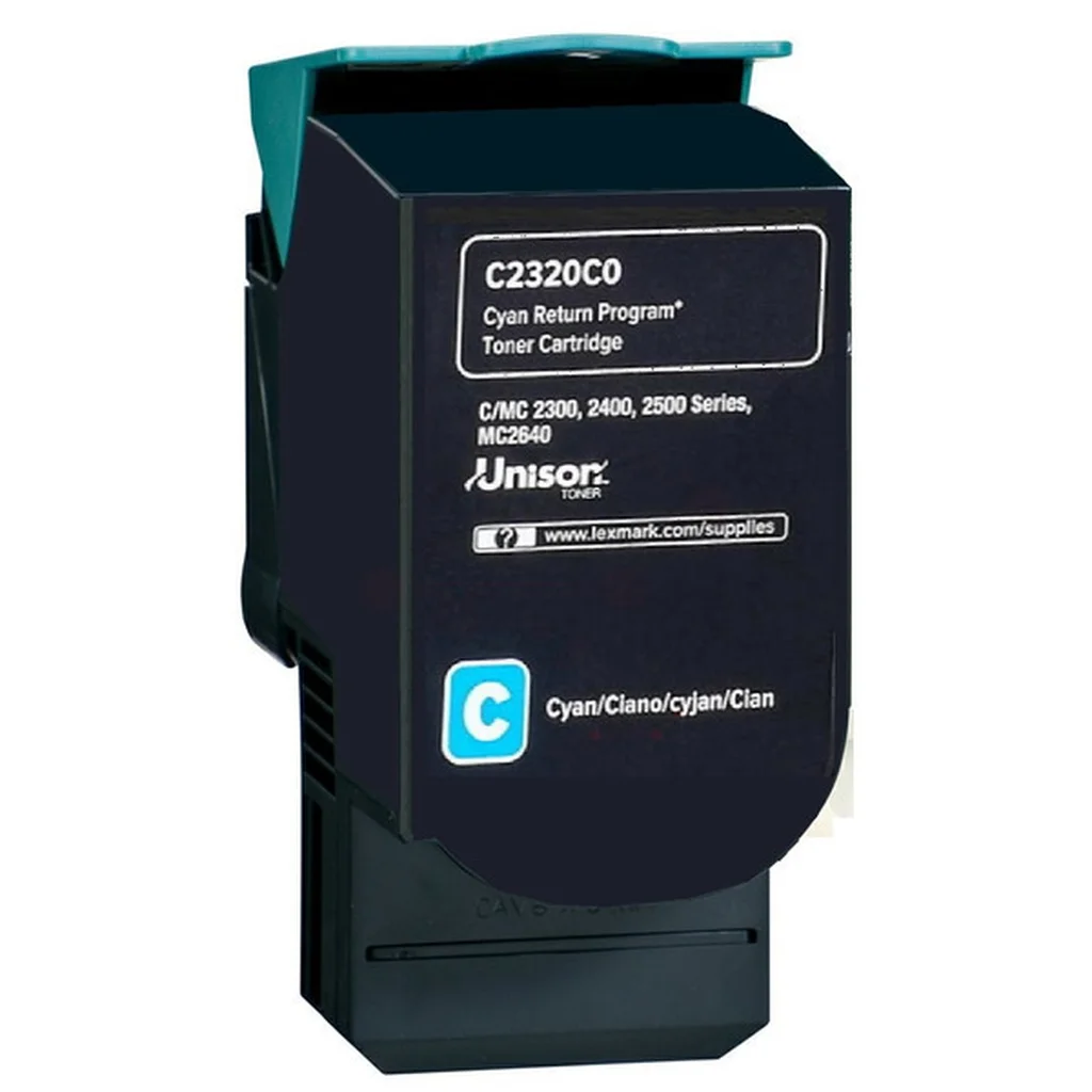 Tonerkassett cyan, 2300 sidor