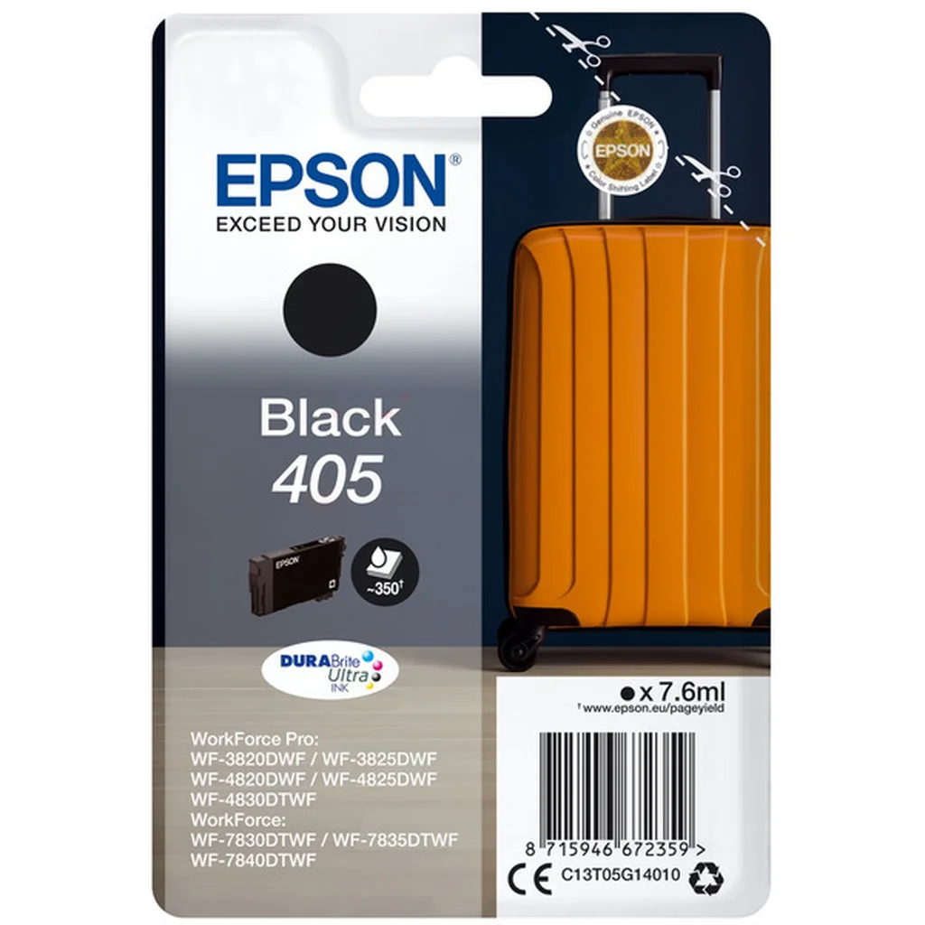 Epson 405 Bläckpatron Svart