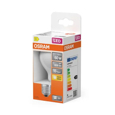 OSRAM LED Normal 60 Mat 5,9W 827 E27 4099854467738 Modsvarer: N/A