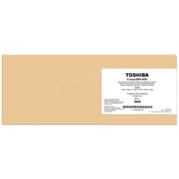 TOSHIBA Toshiba T-409 Tonerkassett sort Return 6B000001169 Tilsvarer: N/A