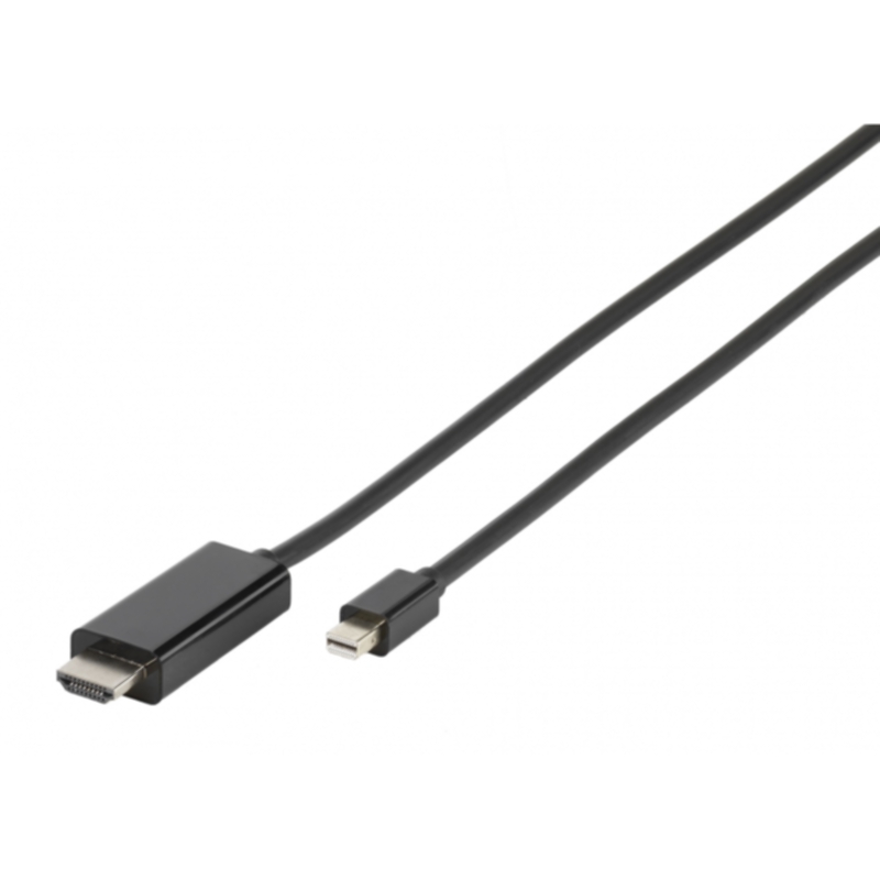 Vivanco Datakabel Mini DisplayPort - HDMI 1.8m, svart