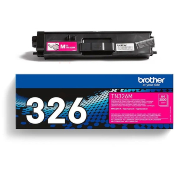 Brother Tonerkassett magenta 3.500 sider TN-326M Tilsvarer: N/A