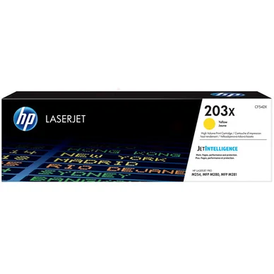 HP HP 203X Värikasetti keltainen CF542X Vastaa: N/A