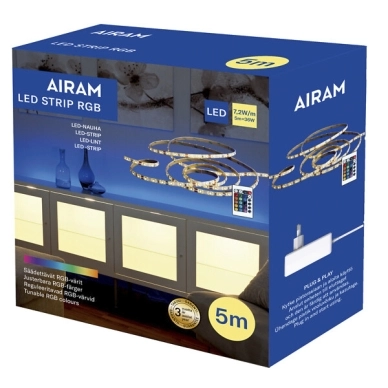 AIRAM alt LED Strip Power RGB 7,2W/m IP20 5m