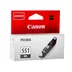 CANON 551 BK Bläckpatron Svart foto